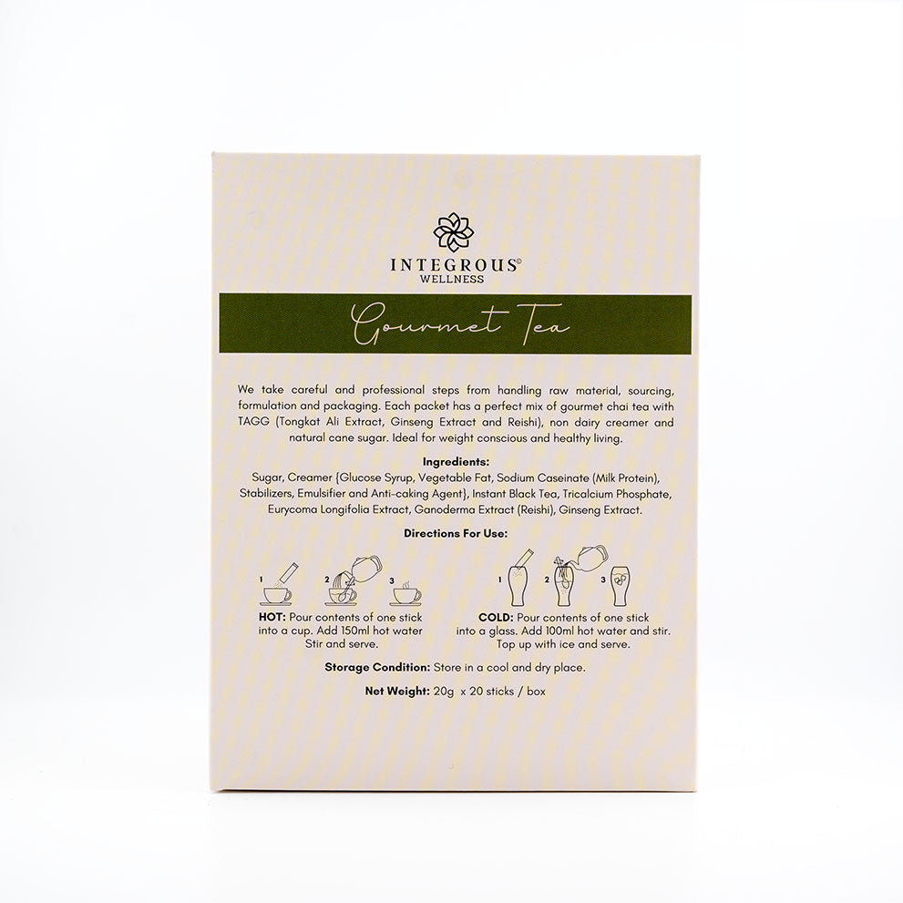 Reishi Mushroom Gourmet Tea - 20 Individual Servings